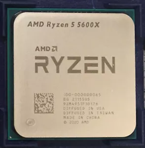 AMD Ryzen R5 5600X 6-core 12-thread 32MB 65W 3.70GHz AM4 CPU processor - Bild 1 von 1