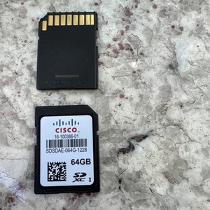 CISCO 16-100386-01 64 GB SD 16-100386-01 - Afbeelding 1 van 1