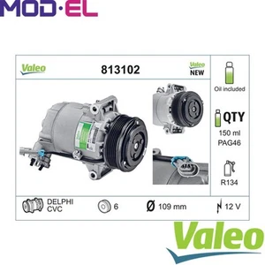 COMPRESSOR AIR CONDITIONING 813102 FOR OPEL ZAFIRA/FAMILY/B ASTRA/H/GTC 1.7L - Picture 1 of 9