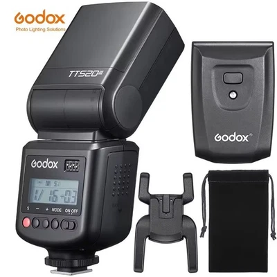 Godox Thinklite TT520III Wireless Camera Flash Light Speedlite Canon Nikon Sony - Image 1 of 4