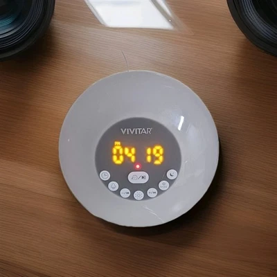 Vivitar - Bluetooth - Sound & Light Machine - Wake-Up Sunrise & Bedtime Clock - Image 1 of 2