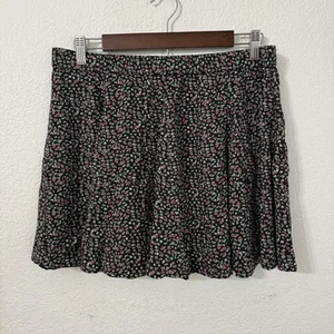 American Eagle Outfitters AE Floral Flutter Mini Shirt 90s Style Women’s Large - Picture 1 of 7