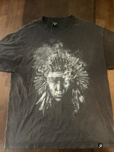 Y2K Herren PRIMITIVE Apparel Indianer Größe XL Grafikdruck - Bild 1 von 7