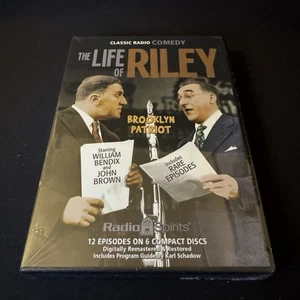 NEW Radio Spirits The Life of Riley Brooklyn Patriot 6 CDs/12 Episodes Comedy - Picture 1 of 2