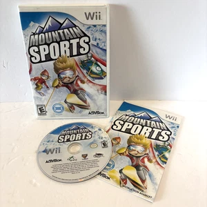 Mountain Sports Video Game (Nintendo Wii, 2009) CIB Clean Disc Tested Working - Picture 1 of 7