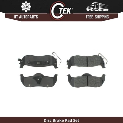 Para Infiniti QX56 2004-2010 | Pastillas de freno de disco traseras centradas | Semimetálicas Foto 1 de 3