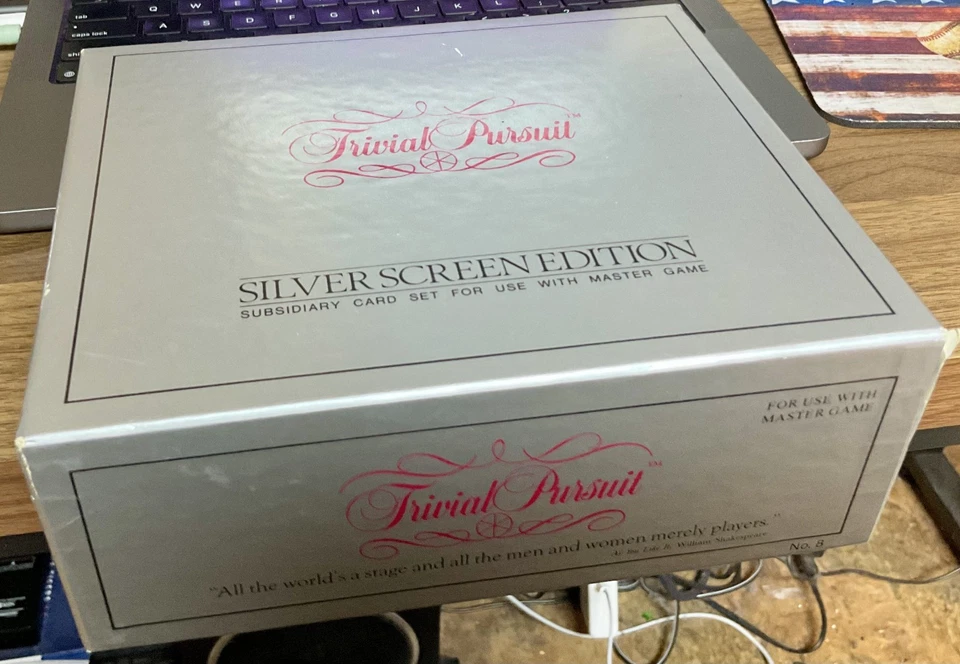 1982 Selchow and Righter Trivial Pursuit Silver Screen Edition - Image 1 of 1