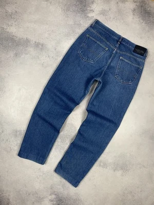 Jeans Valentino Vintage Azul Denim Regular Pierna Recta Para Hombre Talla W36 Foto 1 de 4