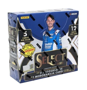 2025 PANINI SELECT RACING HOBBY 12 BOX CASE BLOWOUT CARDS - Picture 1 of 2