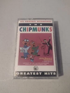THE CHIPMUNKS GREATEST HITS Cassette Tape 1992 Compilation Rock Pop Rare - Picture 1 of 4