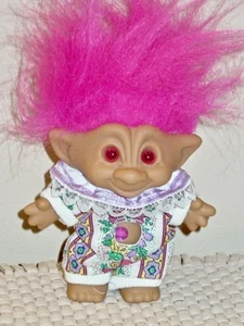 Ace 4.5" print jumper Treasure Troll TROLL DOLL: lucky wishstone - Bild 1 von 2