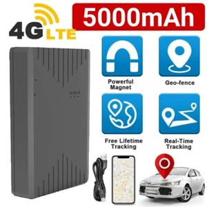 4G GPS Real Time Tracker Car Vehicle LIVE Tracking Magnetic Anti-theft 5000mAh - Picture 1 of 15