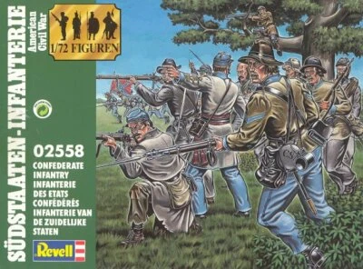 Confederate Infantry revell 1/72 - Immagine 1 di 2