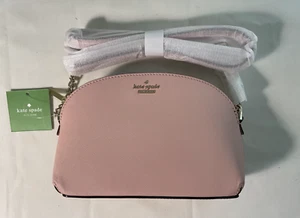 NWT Kate Spade Cameron Street Hilli Crossbody Warm Vellum PWRU6047 Pink Leather - Picture 1 of 3