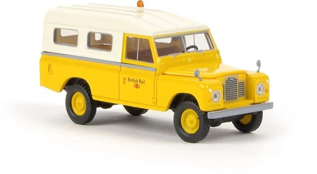 Brekina 13779 - 1/87 Land Rover 109 Chiuso - British Rail - Nuovo - Immagine 1 di 1