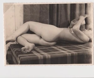 Foto erótica vintage original. Talla 4,5 en 3,5 pulgadas. Real años 30-40 - Imagen 1 de 2