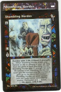 Lote A VTES Jyhad Shambling Hordes x2 FN - Imagen 1 de 1