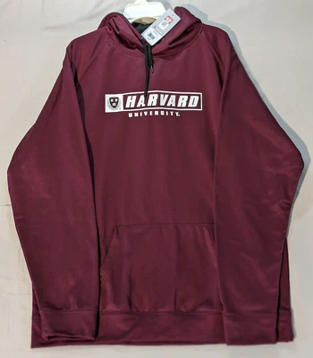 Harvard University Men’s Purple Hoodie Hooded Sweatshirt Size XXL NWT - Image 1 of 4