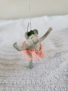 Hallmark Keepsake Born to Dance Ornamento 1990 Ratón de Ballet Flexible De Colección - Imagen 1 de 17