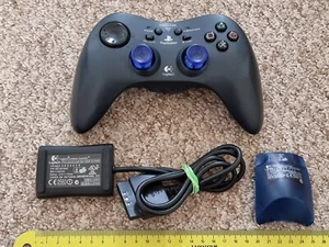 SONY PLAYSTATION 1 2 PS1 PS2 LOGITECH CORDLESS CONTROLLER Wireless RF Game Pad - Picture 1 of 4