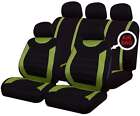 Oxford Green 9 Piece Full Set Of Seat Covers For MG ZT- T