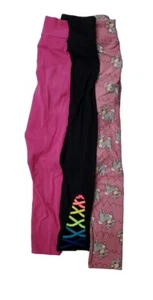 Girls Size M LEGGINGS 3 Pair BUNDLE - Picture 1 of 8