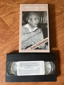 🎄 Ivan Galamian  VHS Master teacher series Volume 2 - Bild 1 von 3