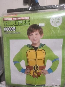 Teenage Mutant Ninja Turtles XL Long Sleeve Halloween Costume Hoodie Nickelodeon - Picture 1 of 3