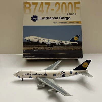 Dragon Wings 1:400 LUFTHANSA CARGO Africa  B 747-200F - Image 1 of 4