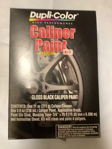 Dupli-Color Ceramic Caliper Paint Kit Gloss Black BCP405  - Picture 1 of 1