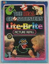 the Real Ghostbusters Lite Brite Picture Refill - 8 pictures & 24 guide sheets
