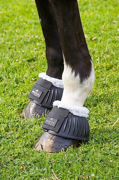 NORTON „Kunstfell/Gummi” Glocken Schwarz M L XL Gummiglocken Springglocken NEU - Bild 1 von 1