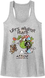 Monster Hunter Let's Monster Hunt Capcom Videospiel Damen Tank Top T-Shirt  - Bild 1 von 3