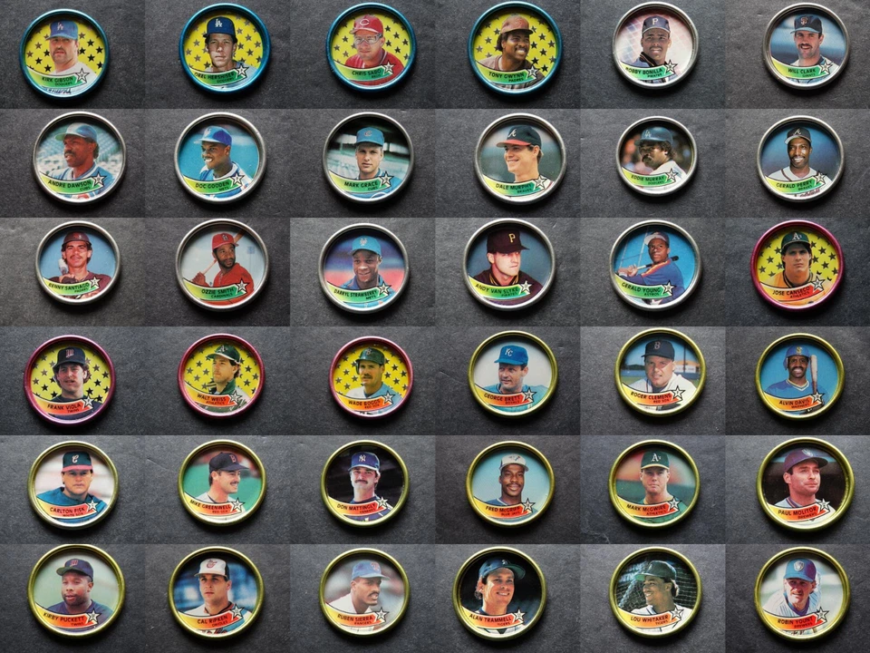 Cartões de beisebol 1989 Topps Coins complete seu conjunto que você escolher da lista 1-60 - Imagem 1 de 1