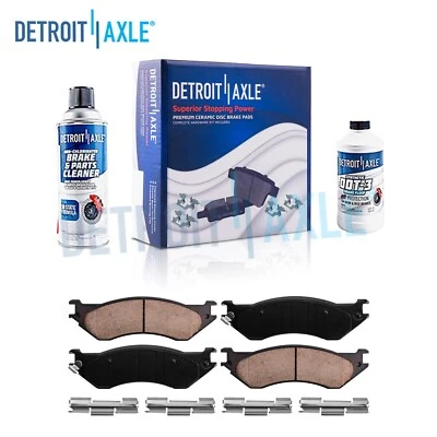 Kit Pastillas Freno Cerámicas Traseras para 2004 2005 2006 2007 2008 Ram 2500 3500 1500 4000 Foto 1 de 4