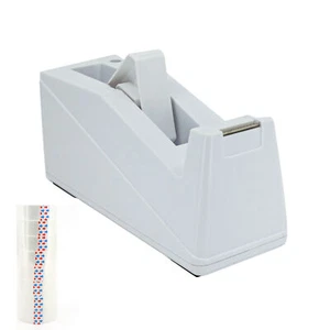 Tischabroller für Klebeband | Robuster Klebebandspender | 8 Rollen Klebeband - Bild 1 von 6
