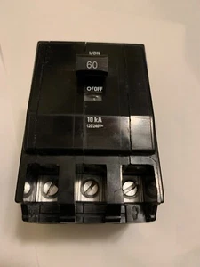 Replacement for Square D QO360 60A 240V 3P PLUG IN CIRCUIT BREAKER  NEW - Picture 1 of 6