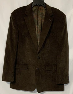 RALPH LAUREN Mens 44L Brown Corduroy Sport Coat Blazer - Picture 1 of 6