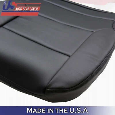 Cubierta inferior de cuero para pasajero negra para GMC Sierra 2014-2019 todo terreno Foto 1 de 4