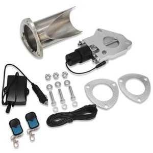 2.5" Electric Exhaust Valve Kit with Remote Switch Dump Valve - Picture 1 of 8