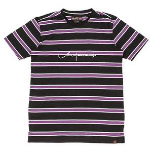 Men's Striped T-Shirt Collection - Comfortable Cotton Tees, Variety of Colors - Picture 1 of 6