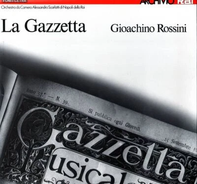 ROSSINI La Gazzetta TAJO TUCCARI BORRIELLO Cetra LAR-17 2LP Box 1961 Naples LIVE - Image 1 of 3