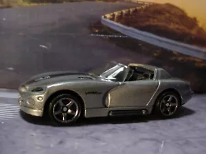 2023 BLUE HIGHWAYS III Design DODGE VIPER RT/10 💥 gray; 5sp 💥Matchbox Loose - Picture 1 of 4