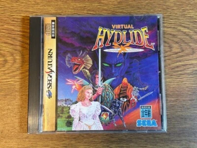 Sega Saturn japan virtual hydlide - Image 1 of 2