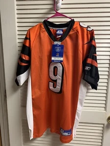 Carson Palmer Cincinnati Bengals Reebok Onfield Jersey New Mens Size 58 Orange - Picture 1 of 4