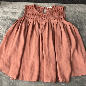 Canotta Maurices rosa girocollo plissettata senza maniche floreale tg L donna grande �� - Foto 1 di 8