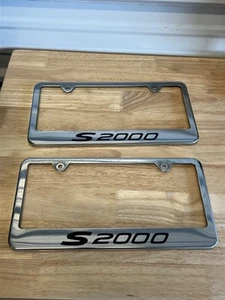 RARE S2000 License Plate Frames - Picture 1 of 13