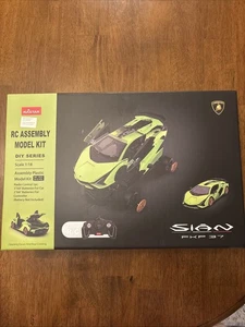 RC Rastar Sian Lamborghini Scale 1:18 DIY Kit Radio Control New Discontinued NIB - Picture 1 of 9