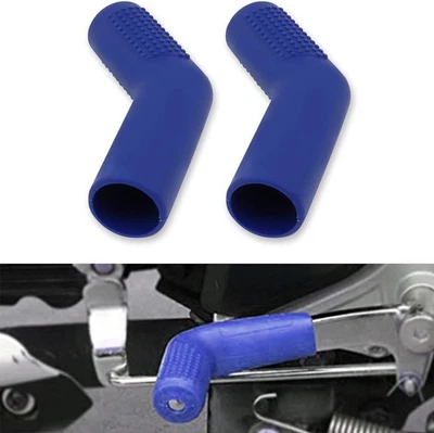 2 PCS Universal Motorcycle Gear Shift Lever Protector Rubber Anti-Slip Cover NEW - Image 1 of 4