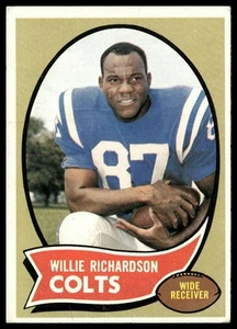 1970 Topps #246 Willie Richardson - Imagen 1 de 2